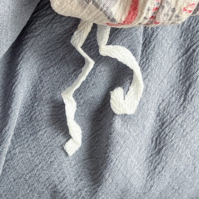 91家纺网 家纺一手货源 找家纺 朵朵家纺 2026新款高级感轻奢复古美拉德色系双层纱泡芙棉床品四件套加厚水洗双层纱软 马上有福