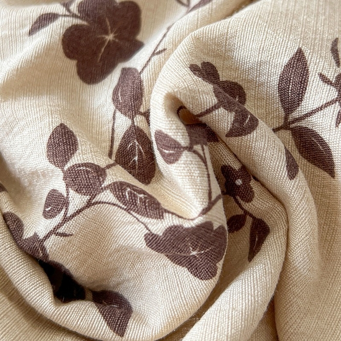 91家纺网 家纺一手货源 找家纺 朵朵家纺 2026新款高级感轻奢复古美拉德色系双层纱泡芙棉床品四件套加厚水洗双层纱软 暮光