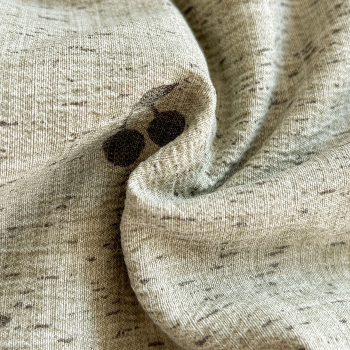 91家纺网 家纺一手货源 找家纺 朵朵家纺 2026新款高级感轻奢复古美拉德色系双层纱泡芙棉床品四件套加厚水洗双层纱软 绿樱