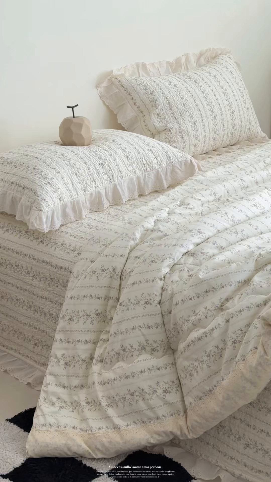 91家纺网 家纺一手货源 找家纺 佰织鑫家居 2026春夏新款全棉纯棉法式床盖款夏被夏凉被空调被夏被四件套春秋被四件套 云裳