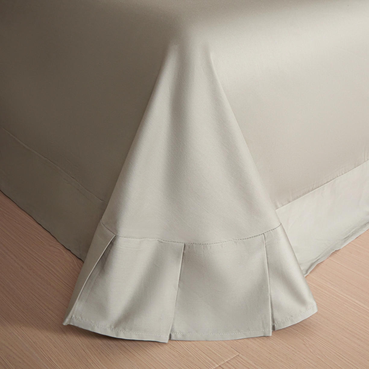 91家纺网 家纺一手货源 找家纺 秀色家纺 2026新款100支长绒棉纯棉四件套轻奢全棉刺绣被套床单纯棉四季床品-唤醒 唤醒-茱萸粉+烟墨灰