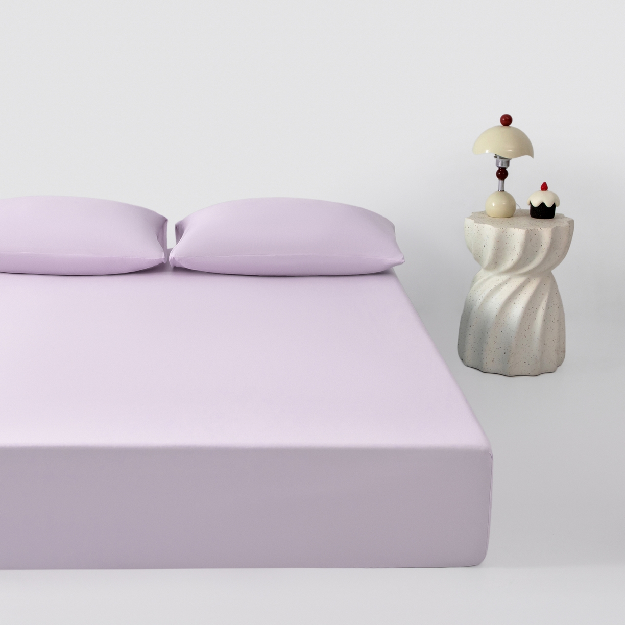 91家纺网 家纺一手货源 找家纺 （总）其奥家纺 2026新款锦氨凉感床笠三件套A类耐磨5级0.35凉感有检测报告