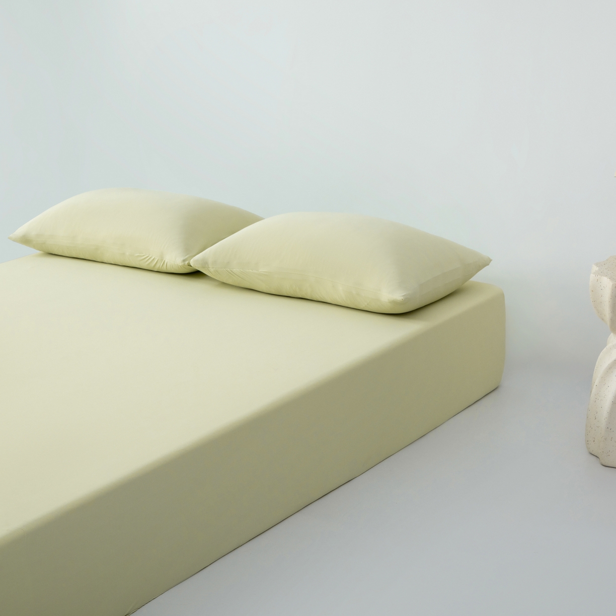 91家纺网 家纺一手货源 找家纺 （总）其奥家纺 2026新款锦氨凉感床笠三件套A类耐磨5级0.35凉感有检测报告