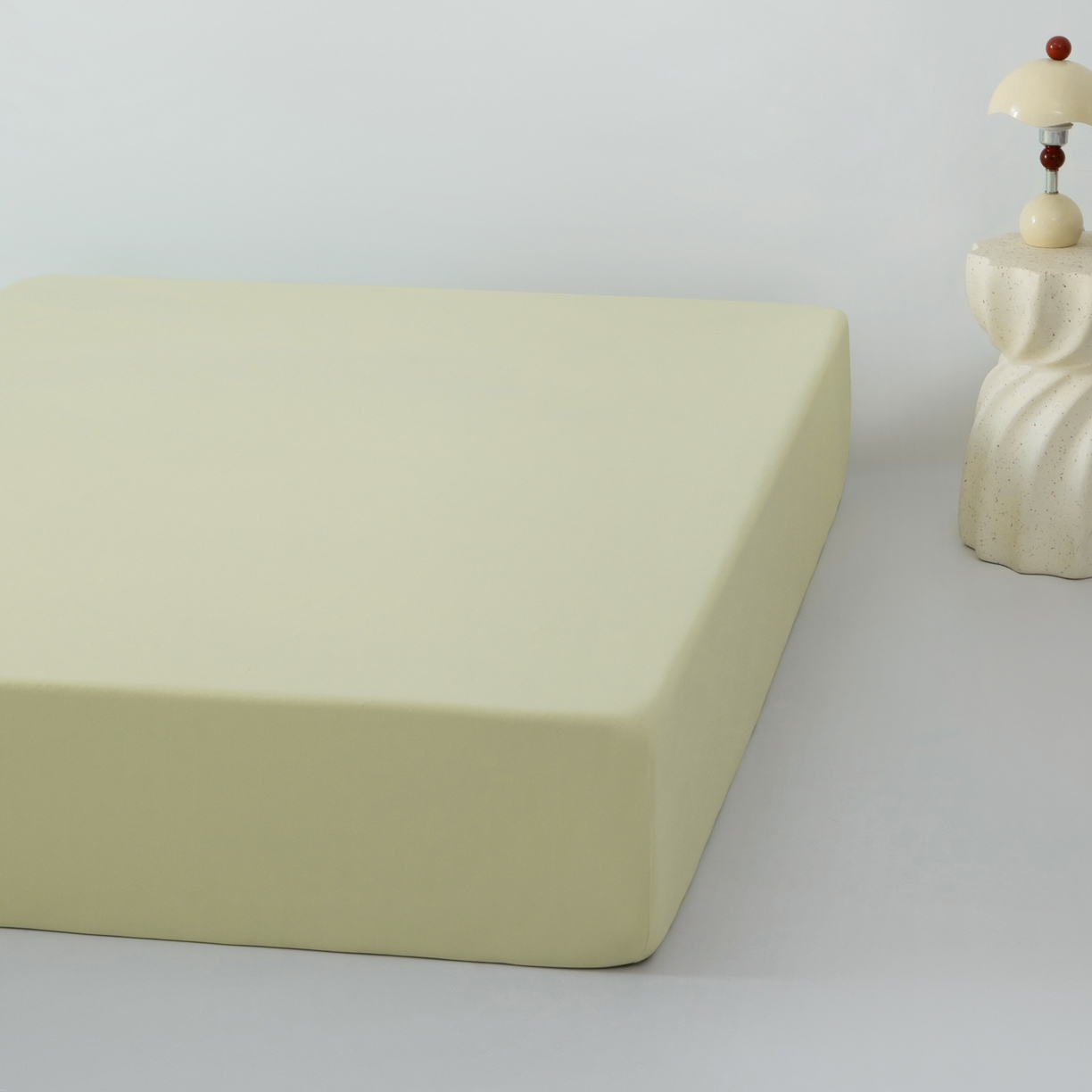 91家纺网 家纺一手货源 找家纺 （总）其奥家纺 2026新款锦氨凉感床笠三件套A类耐磨5级0.35凉感有检测报告