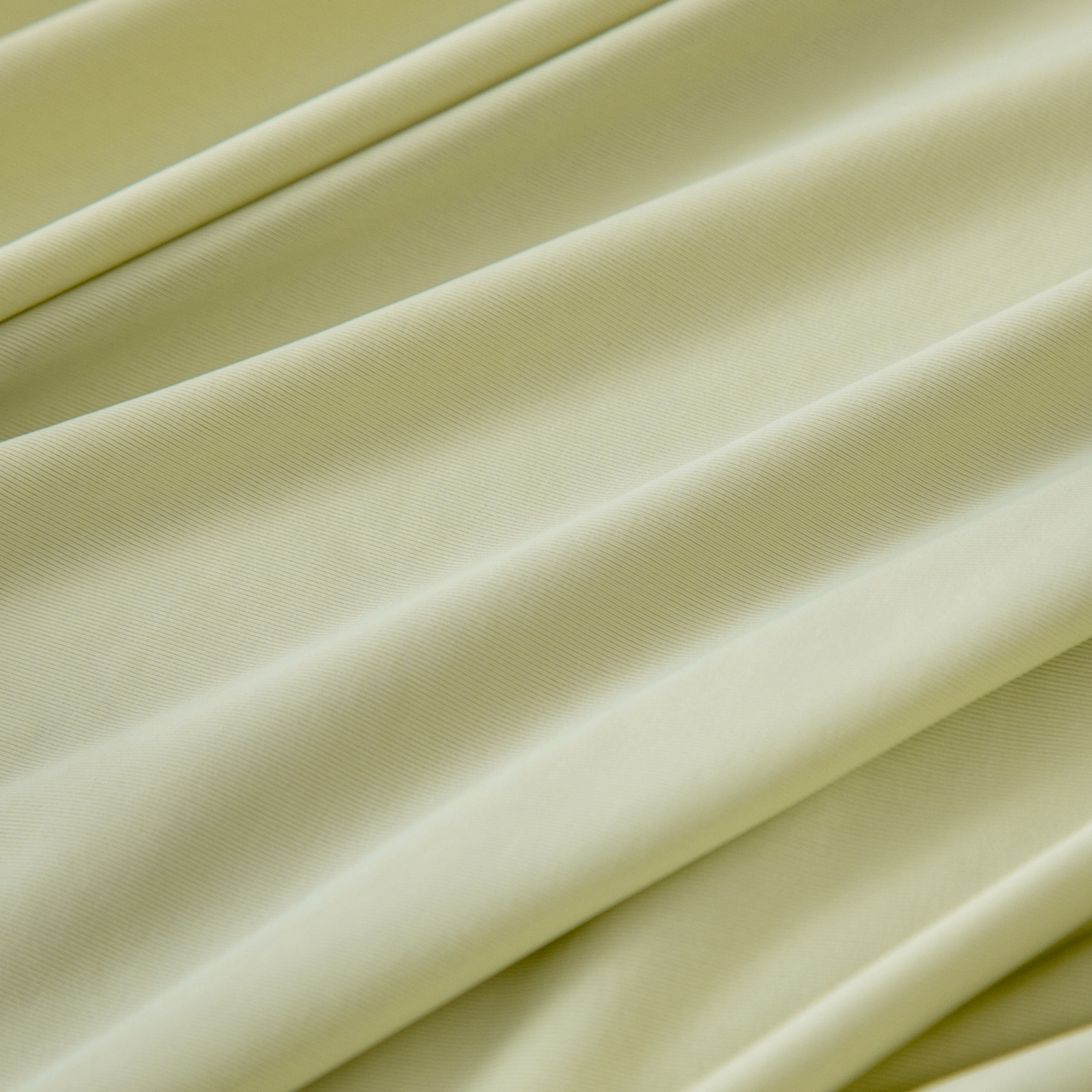 91家纺网 家纺一手货源 找家纺 其奥家纺 2026新款锦氨凉感床笠三件套A类耐磨5级0.35凉感有检测报告 香草绿