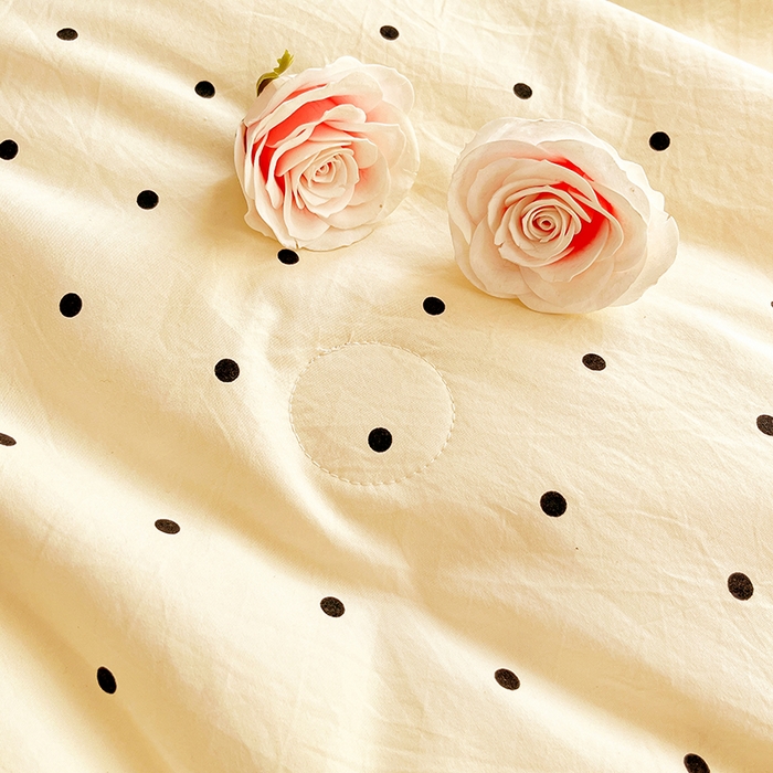 91家纺网 家纺一手货源 找家纺 （总）孟鑫家纺 2026韩版法式公主风水洗棉床盖款多功能二合一被套 夏被床盖四件套-小清新系列