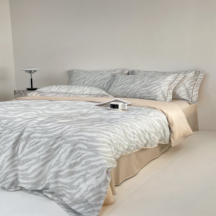 91家纺网 家纺一手货源 找家纺 （总）金奇达家纺 2026新款茧养天丝棉四件套-【美罗拉】（标准号全网控价（折后券后）不低于 258元）