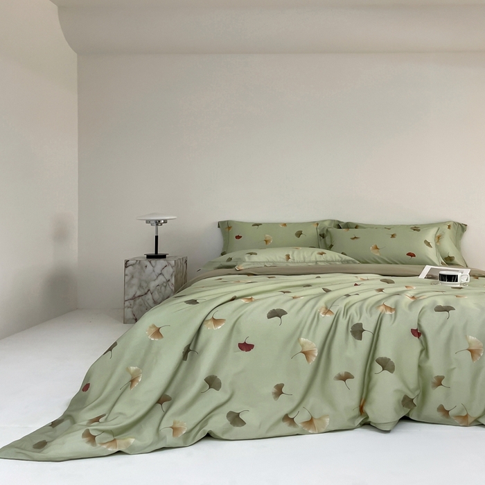 91家纺网 家纺一手货源 找家纺 金奇达家纺 2026新款茧养天丝棉四件套-【美罗拉】（标准号全网控价（折后券后）不低于 258元） 南汐