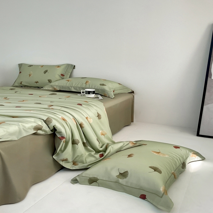 91家纺网 家纺一手货源 找家纺 金奇达家纺 2026新款茧养天丝棉四件套-【美罗拉】（标准号全网控价（折后券后）不低于 258元） 南汐