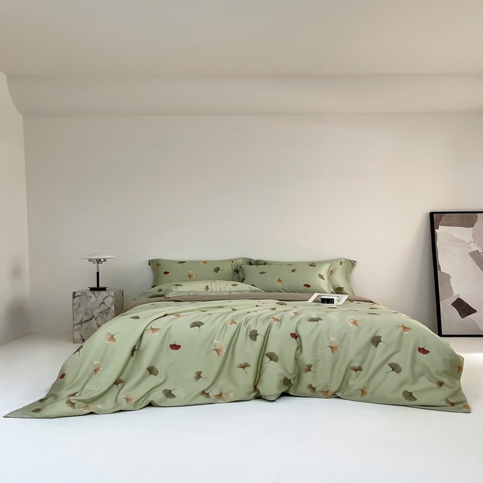 91家纺网 家纺一手货源 找家纺 金奇达家纺 2026新款茧养天丝棉四件套-【美罗拉】（标准号全网控价（折后券后）不低于 258元） 南汐