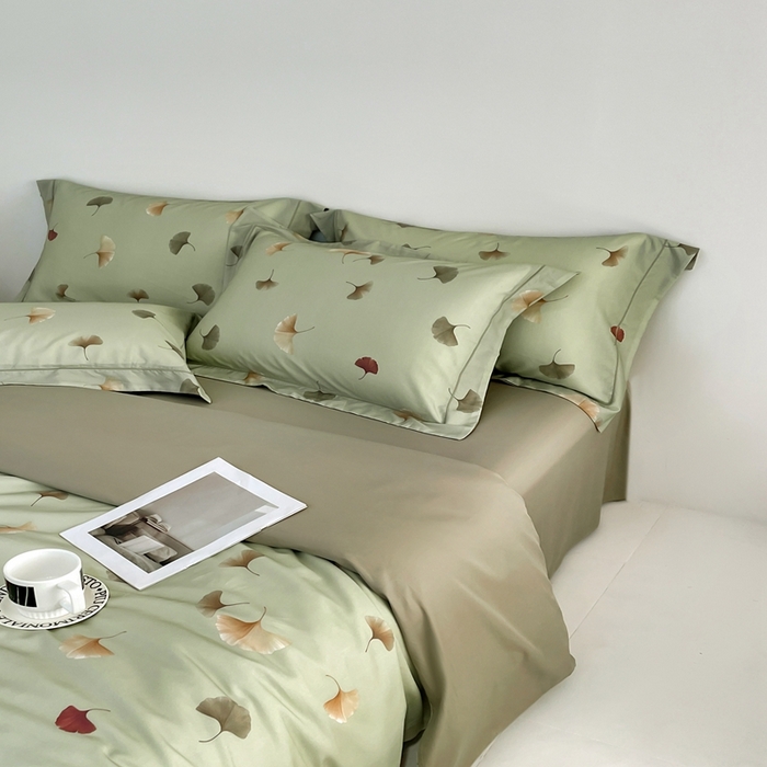 91家纺网 家纺一手货源 找家纺 金奇达家纺 2026新款茧养天丝棉四件套-【美罗拉】（标准号全网控价（折后券后）不低于 258元） 南汐