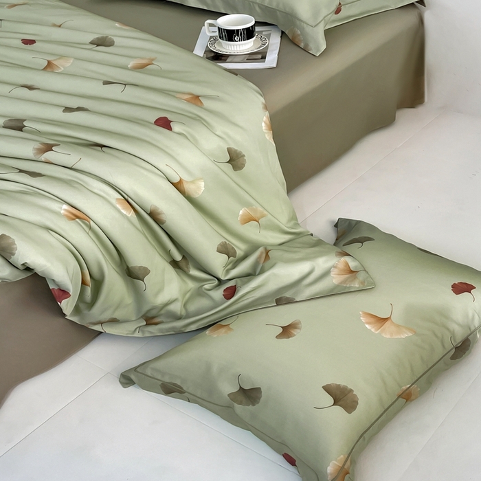 91家纺网 家纺一手货源 找家纺 金奇达家纺 2026新款茧养天丝棉四件套-【美罗拉】（标准号全网控价（折后券后）不低于 258元） 南汐