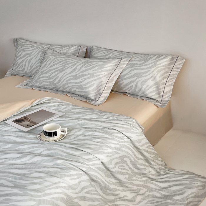 91家纺网 家纺一手货源 找家纺 （总）金奇达家纺 2026新款茧养天丝棉四件套-【美罗拉】（标准号全网控价（折后券后）不低于 258元）