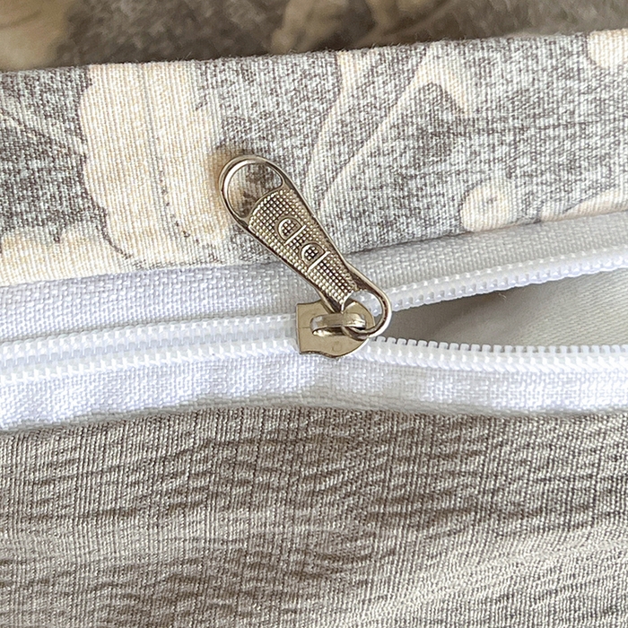 91家纺网 家纺一手货源 找家纺 朵朵家纺 2026新款高级感轻奢复古美拉德色系双层纱泡芙棉床品四件套加厚水洗双层纱软 漫野