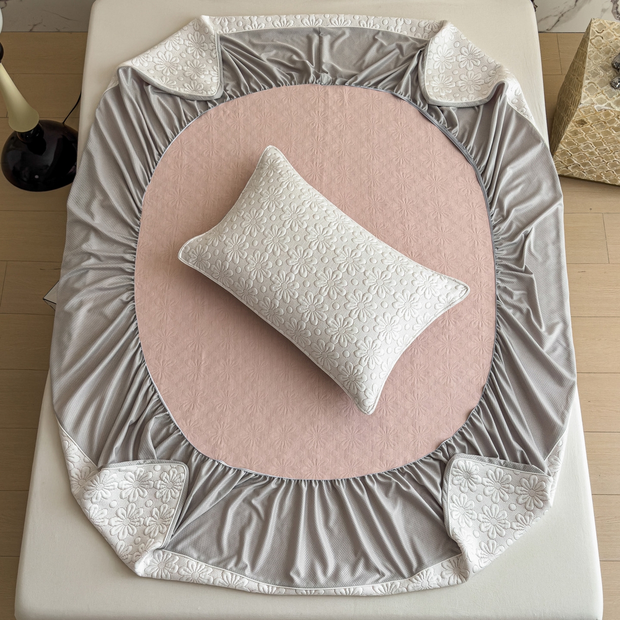 91家纺网 家纺一手货源 找家纺 （总）席世家 2026新款iMatex-中分子床笠单床笠 床笠单件