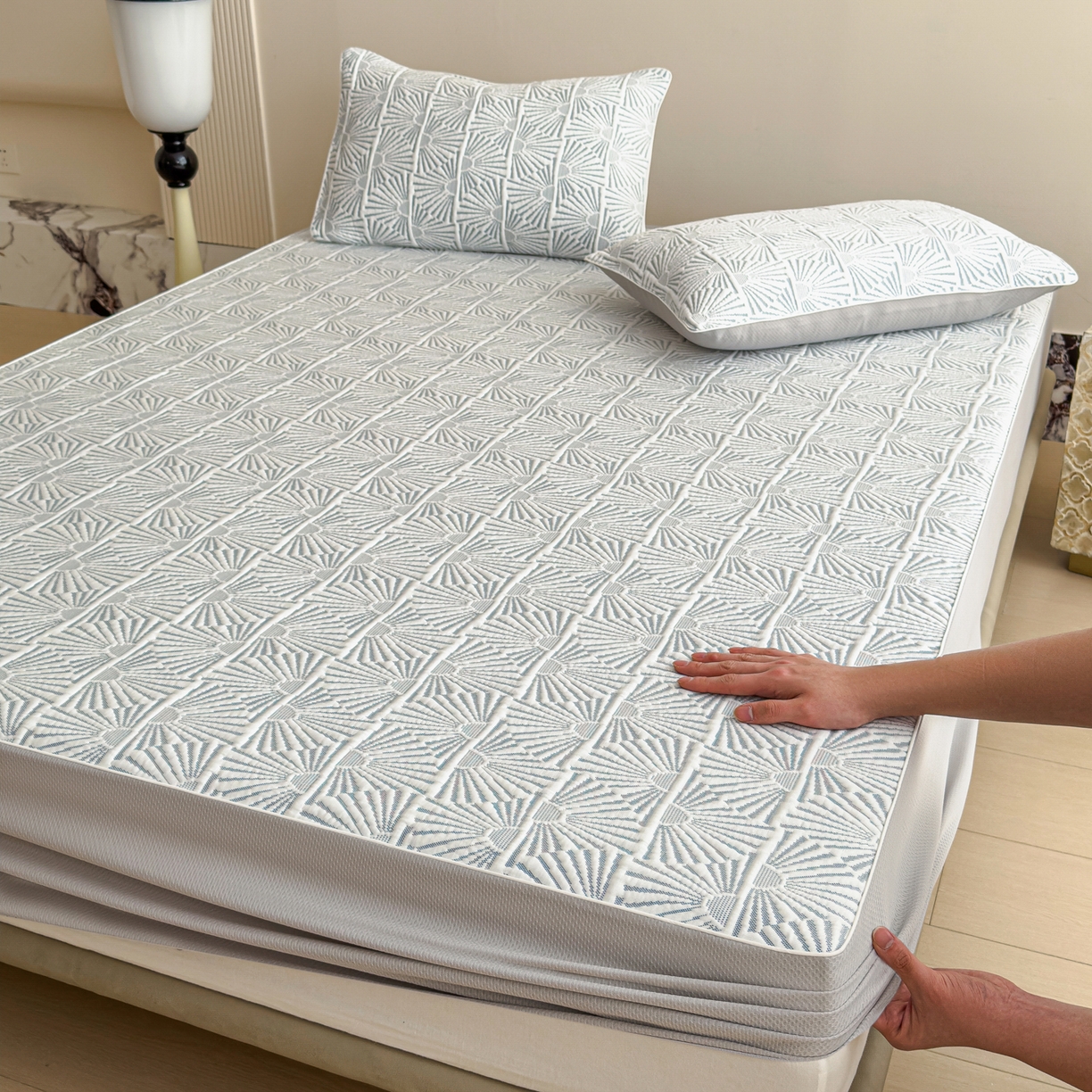 91家纺网 家纺一手货源 找家纺 （总）席世家 2026新款iMatex-中分子床笠单床笠 床笠单件