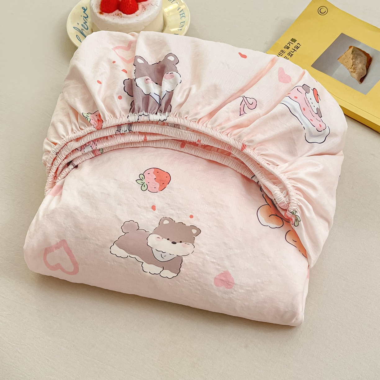 91家纺网 家纺一手货源 找家纺 （总）川悦生活 2026春夏新款双层纱皱皱纱单床笠床笠单件