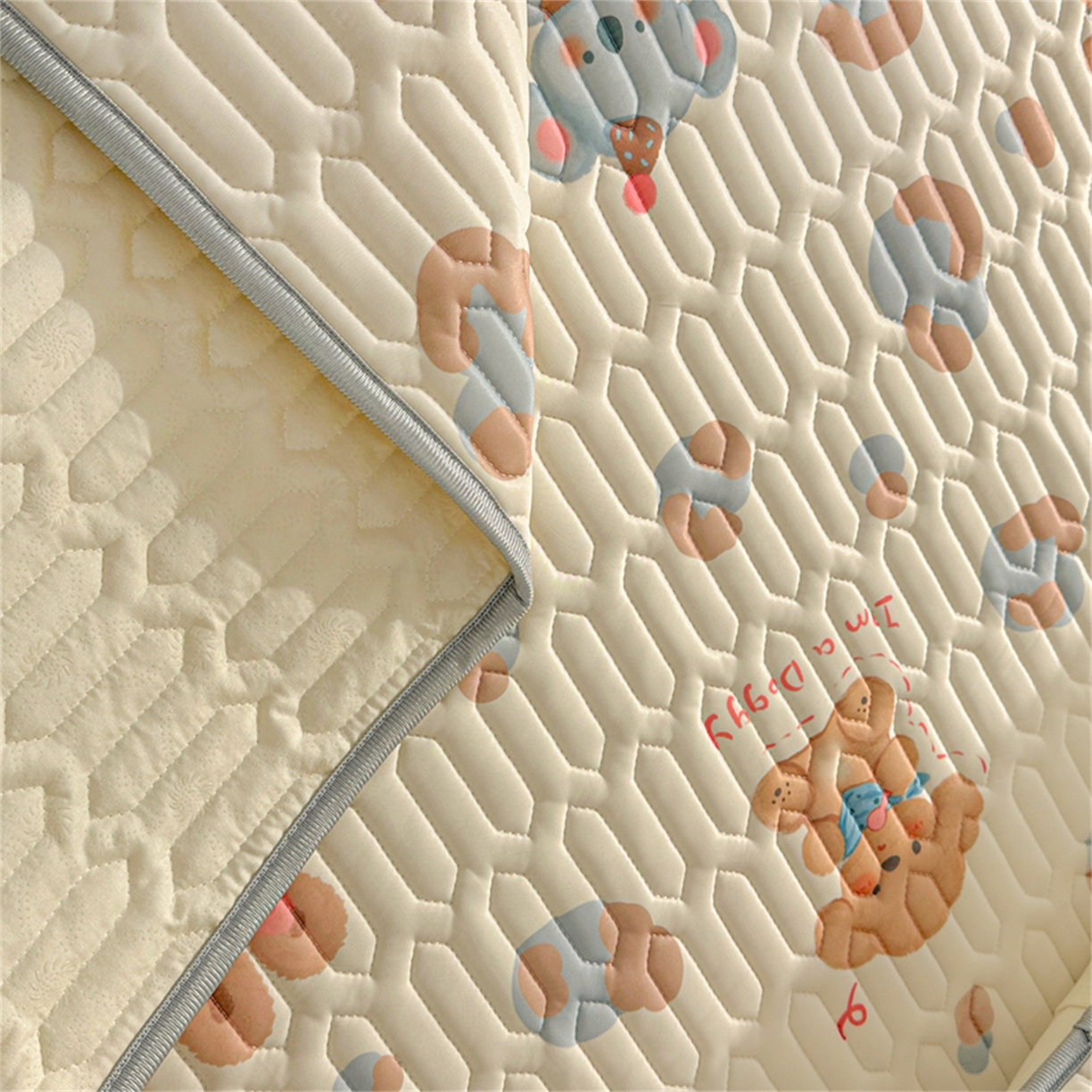 91家纺网 家纺一手货源 找家纺 （总）2026新款加厚无异味学生床凉席乳胶凉席三件套