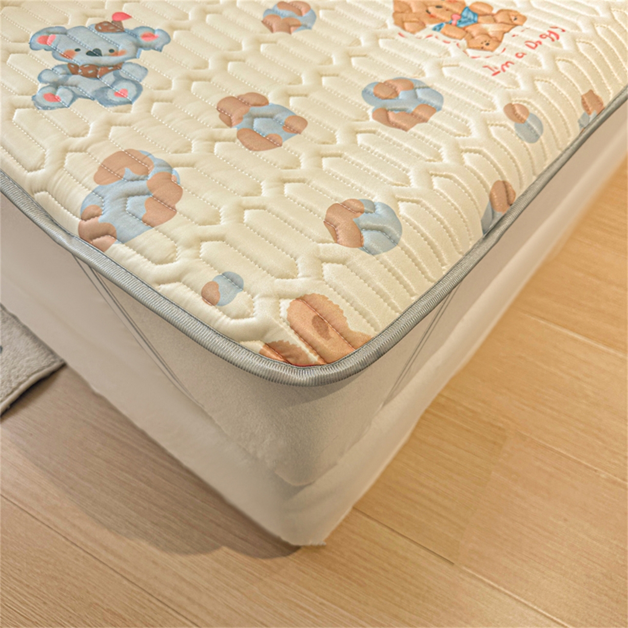 91家纺网 家纺一手货源 找家纺 （总）2026新款加厚无异味学生床凉席乳胶凉席三件套