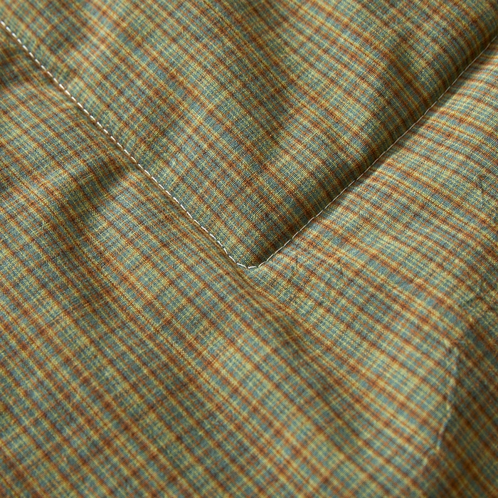 91家纺网 家纺一手货源 找家纺 阳光被业 2026新款100%棉花双层纱夏被新疆棉花空调被可机洗夏凉被绣边踩棉工艺 繁华--绿