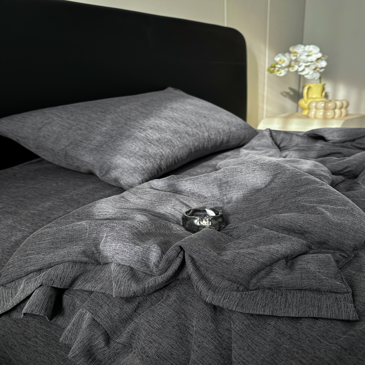 91家纺网 家纺一手货源 找家纺 （总）伊赛家纺 2026新款竹纤维清凉夏被四件套