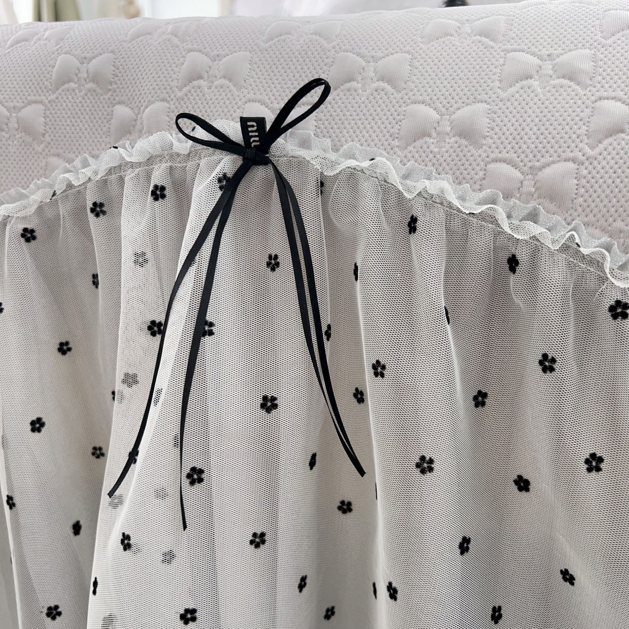 91家纺网 家纺一手货源 找家纺 恋尚羽家纺 2026新款高分子PE凉泡泡大床裙凉感席波浪冰豆豆凉席席子三件套-小确幸 小确幸-灰色