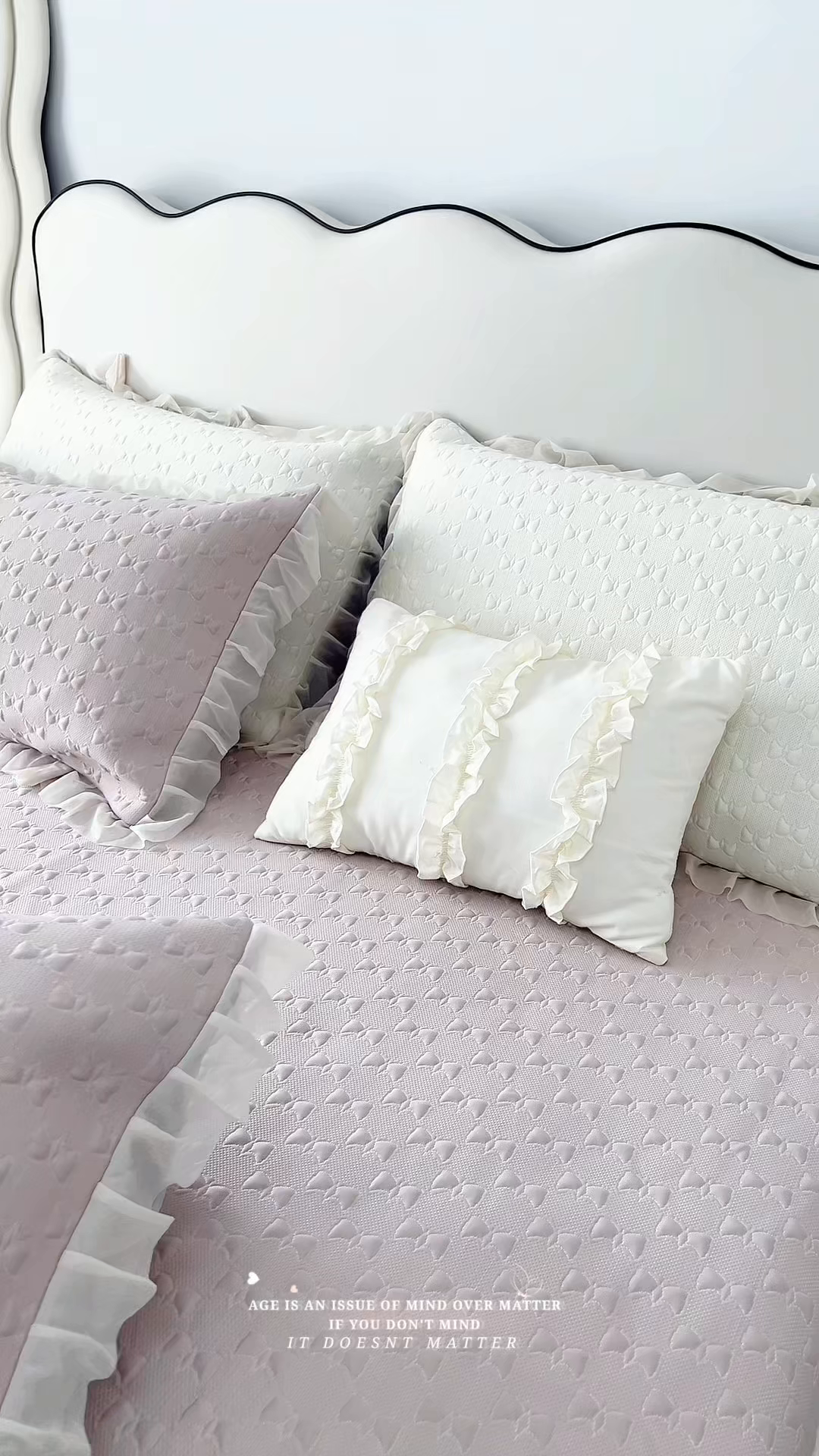 91家纺网 家纺一手货源 找家纺 恋尚羽家纺 2026新款高分子PE凉泡泡大床裙凉感席波浪冰豆豆凉席席子三件套-小确幸 小确幸-咖色