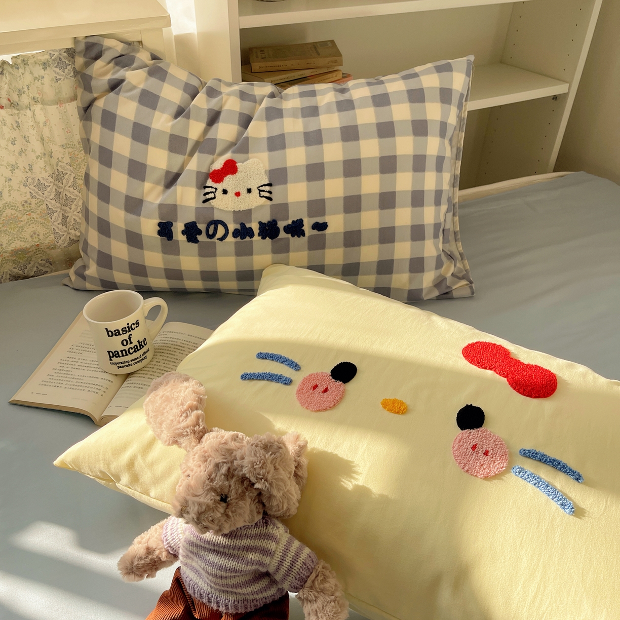 91家纺网 家纺一手货源 找家纺 玉海棠家纺 2026新款高克重超软糯可爱系毛巾绣四件套 每天热线