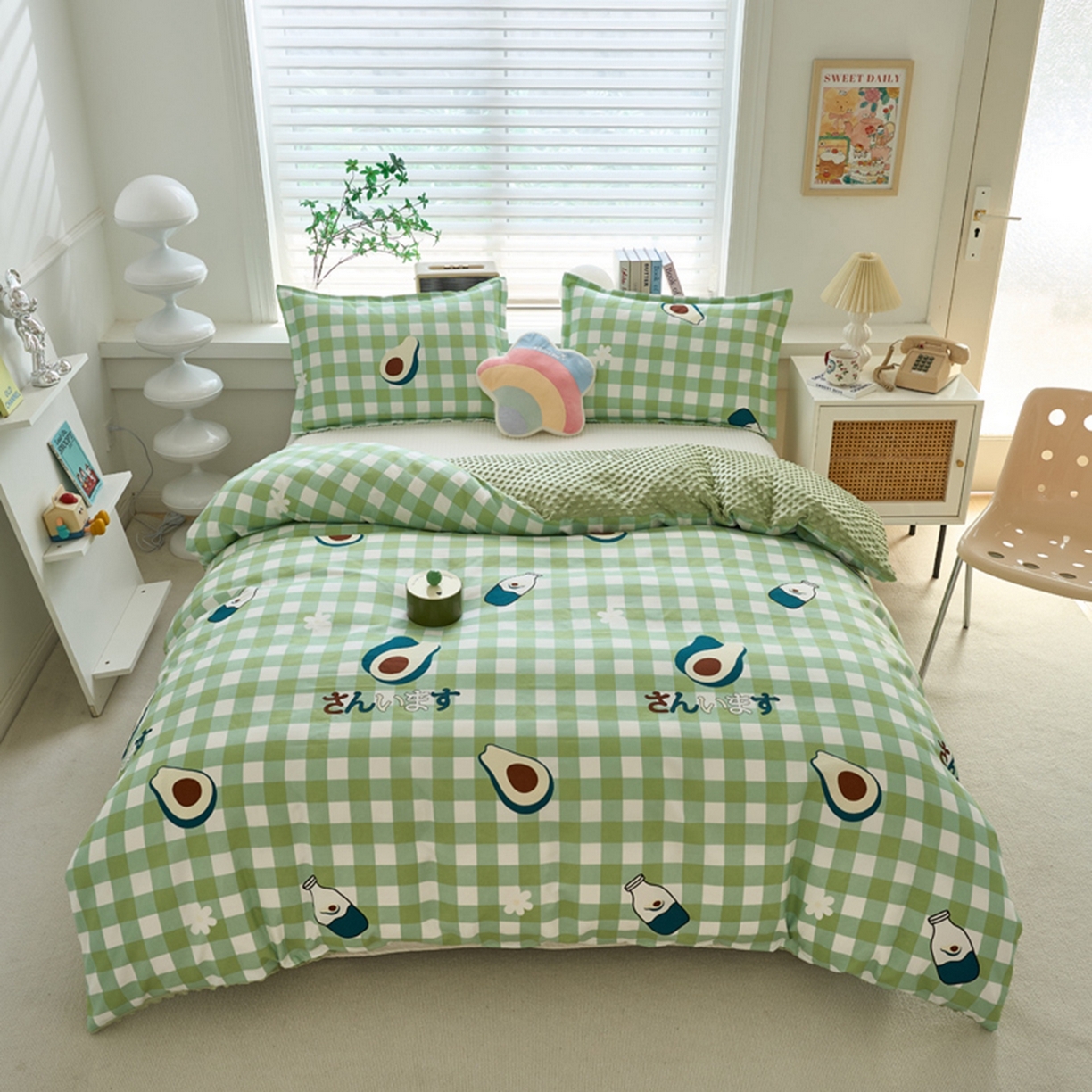 91家纺网 家纺一手货源 找家纺 赛琳 2026新款AB版亲肤棉豆豆绒单被套四季通用单独被套被套单件单被套（有买家秀） 牛油果