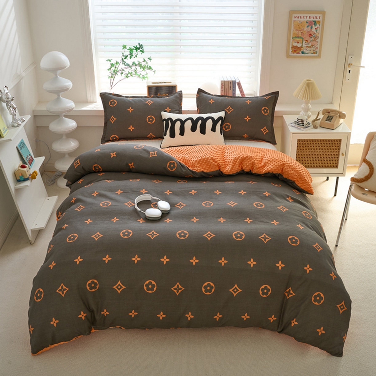 91家纺网 家纺一手货源 找家纺 赛琳 2026新款AB版亲肤棉豆豆绒单被套四季通用单独被套被套单件单被套（有买家秀） 极简生活