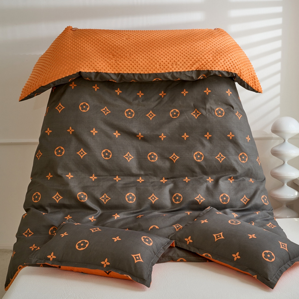 91家纺网 家纺一手货源 找家纺 赛琳 2026新款AB版亲肤棉豆豆绒单被套四季通用单独被套被套单件单被套（有买家秀） 极简生活