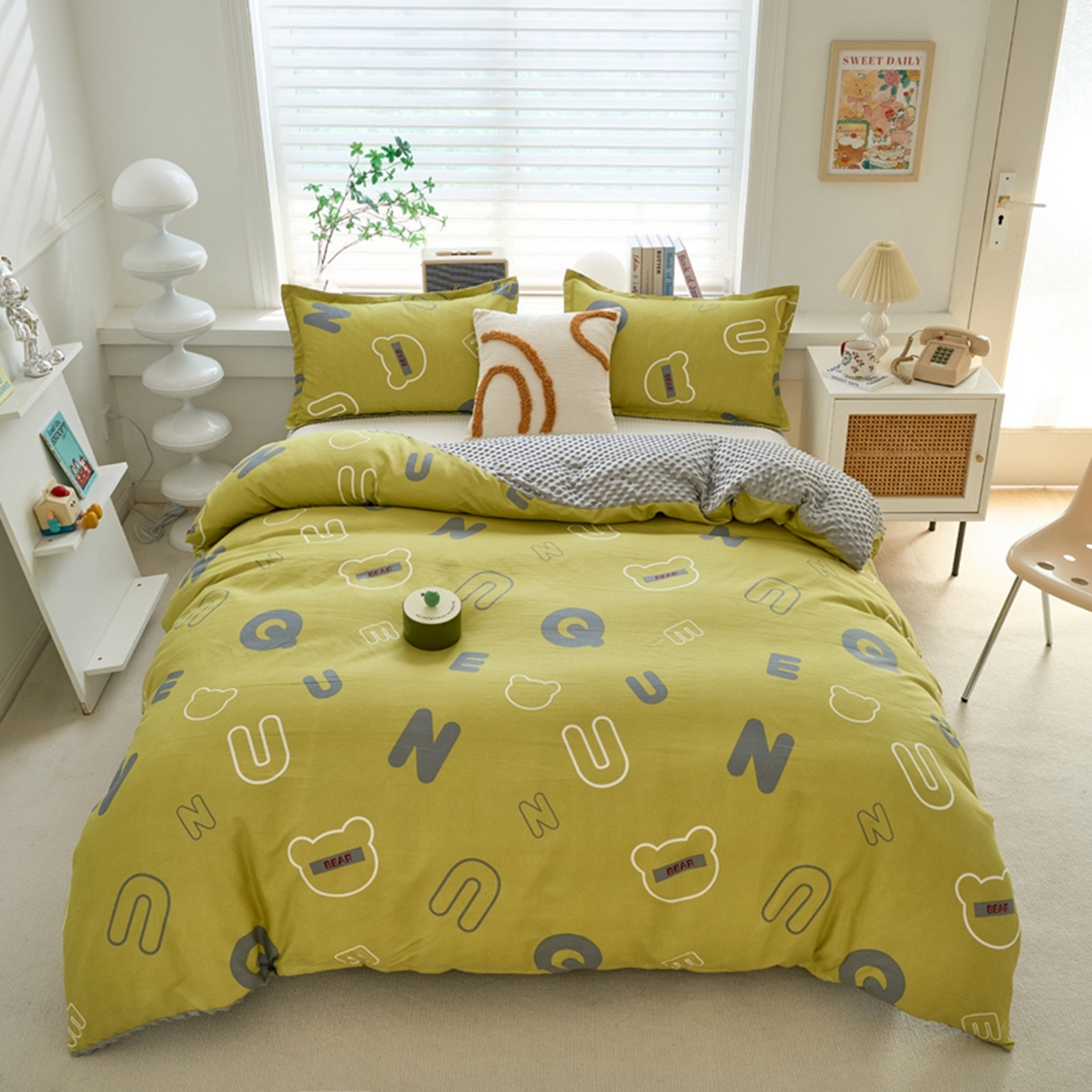 91家纺网 家纺一手货源 找家纺 赛琳 2026新款AB版亲肤棉豆豆绒单被套四季通用单独被套被套单件单被套（有买家秀） 自由空间