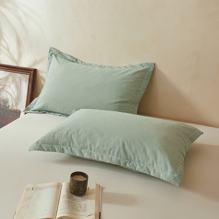 91家纺网 家纺一手货源 找家纺 锦尚坊被芯馆 2026新款100%纯棉色织绣边100%棉花夏被全棉夏凉被空调春秋被买家秀+V 小格格--绿