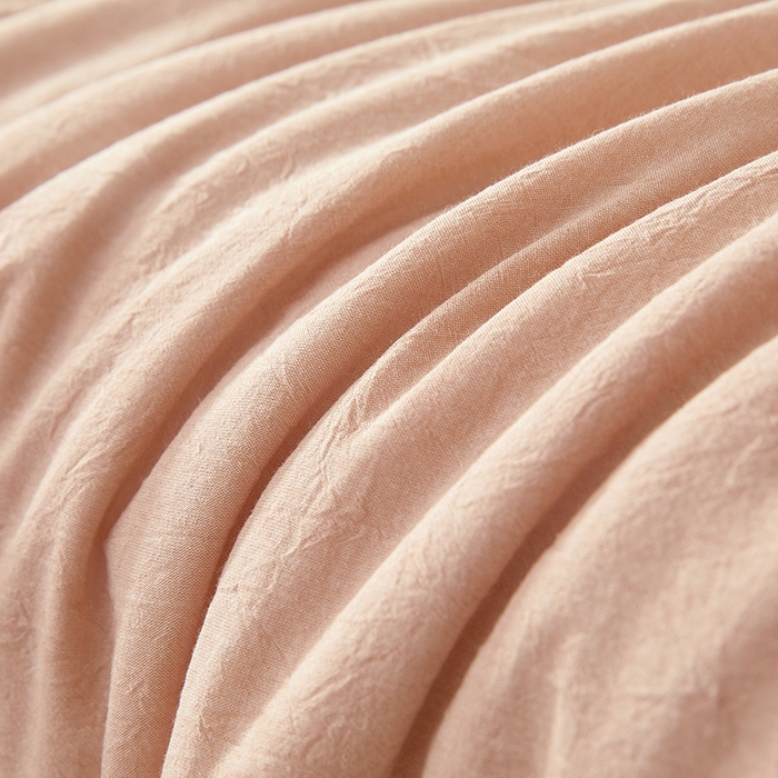 91家纺网 家纺一手货源 找家纺 锦尚坊被芯馆 2026新款100%纯棉色织绣边100%棉花夏被全棉夏凉被空调春秋被买家秀+V 纯色--粉玉