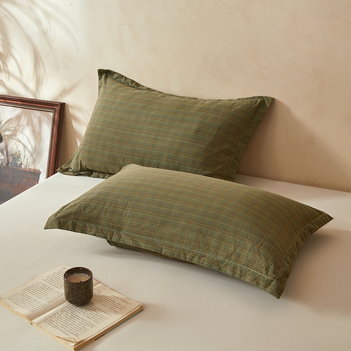 91家纺网 家纺一手货源 找家纺 锦尚坊被芯馆 2026新款100%纯棉色织绣边100%棉花夏被全棉夏凉被空调春秋被买家秀+V 繁华--绿