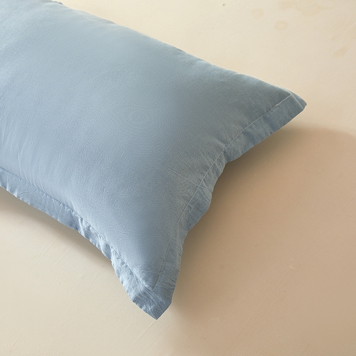 91家纺网 家纺一手货源 找家纺 锦尚坊被芯馆 2026新款100%纯棉色织绣边100%棉花夏被全棉夏凉被空调春秋被买家秀+V 纯色--湖蓝