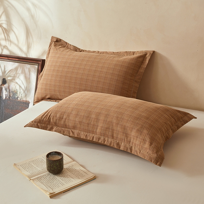 91家纺网 家纺一手货源 找家纺 锦尚坊被芯馆 2026新款100%纯棉色织绣边100%棉花夏被全棉夏凉被空调春秋被买家秀+V 繁华--咖