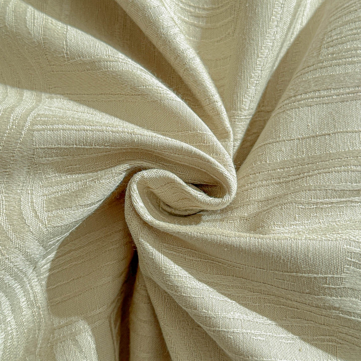 91家纺网 家纺一手货源 找家纺 泽西家纺+V17798841158发大图 2026新品60长绒棉提花立体浮雕全棉纯棉四件套-云涧奢影系列 幻纤影-浅茶