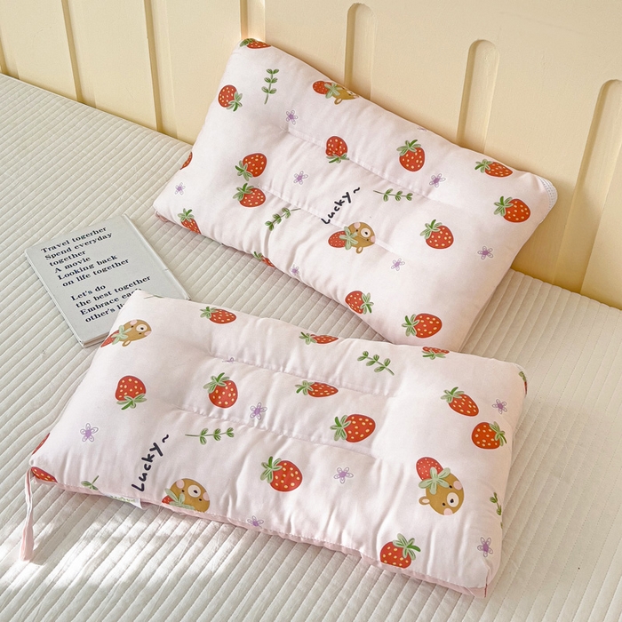 91家纺网 家纺一手货源 找家纺 （总）十九色 2026新款50莱赛尔卡通印花儿童夏被同款枕头枕芯