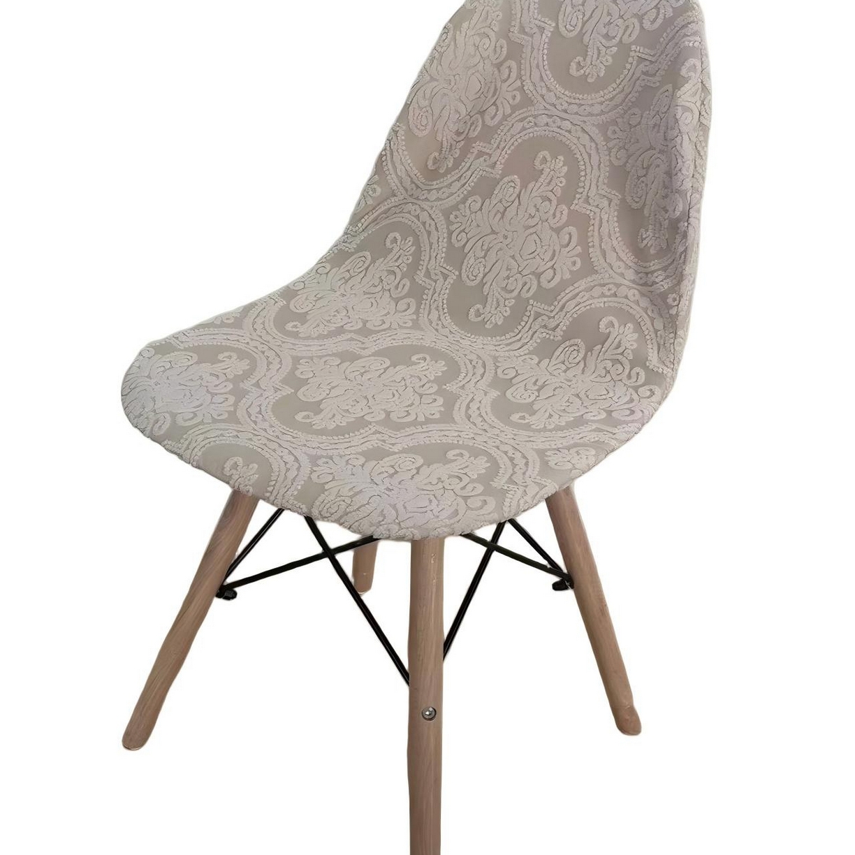 逐日沙发套 2026新款外贸新款小弧形-贝壳椅套 欧艺卡其