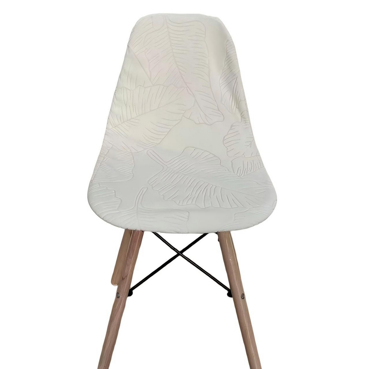 91家纺网 家纺一手货源 找家纺 逐日沙发套 2026新款外贸新款小弧形-贝壳椅套 叶沙米白