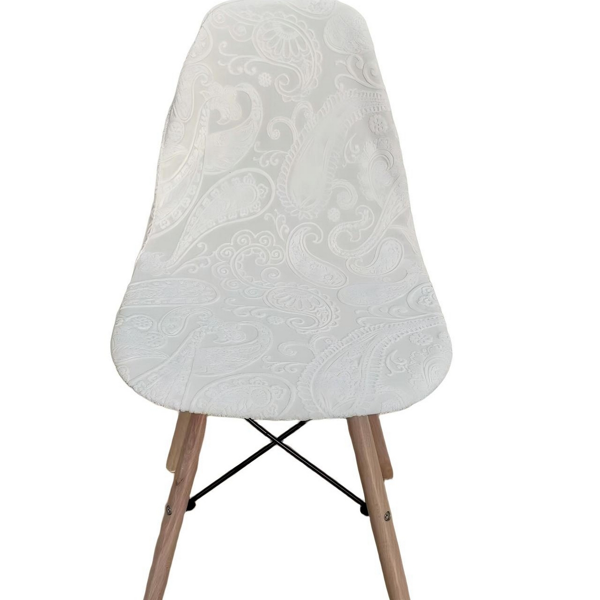 91家纺网 家纺一手货源 找家纺 逐日沙发套 2026新款外贸新款小弧形-贝壳椅套 古罗米白