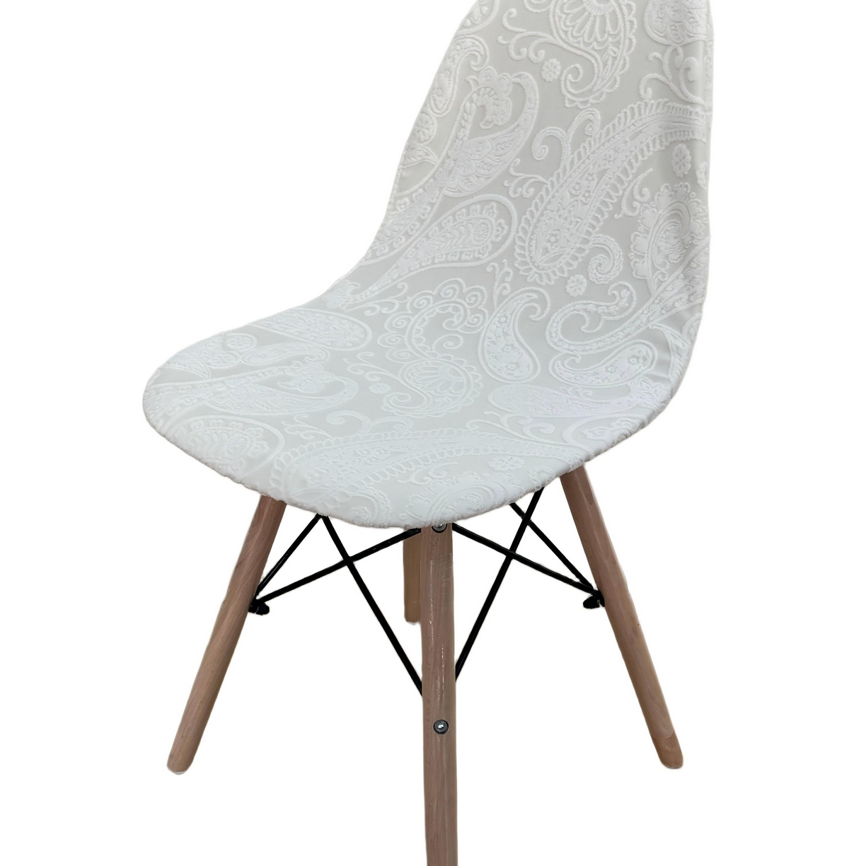 逐日沙发套 2026新款外贸新款小弧形-贝壳椅套 古罗米白