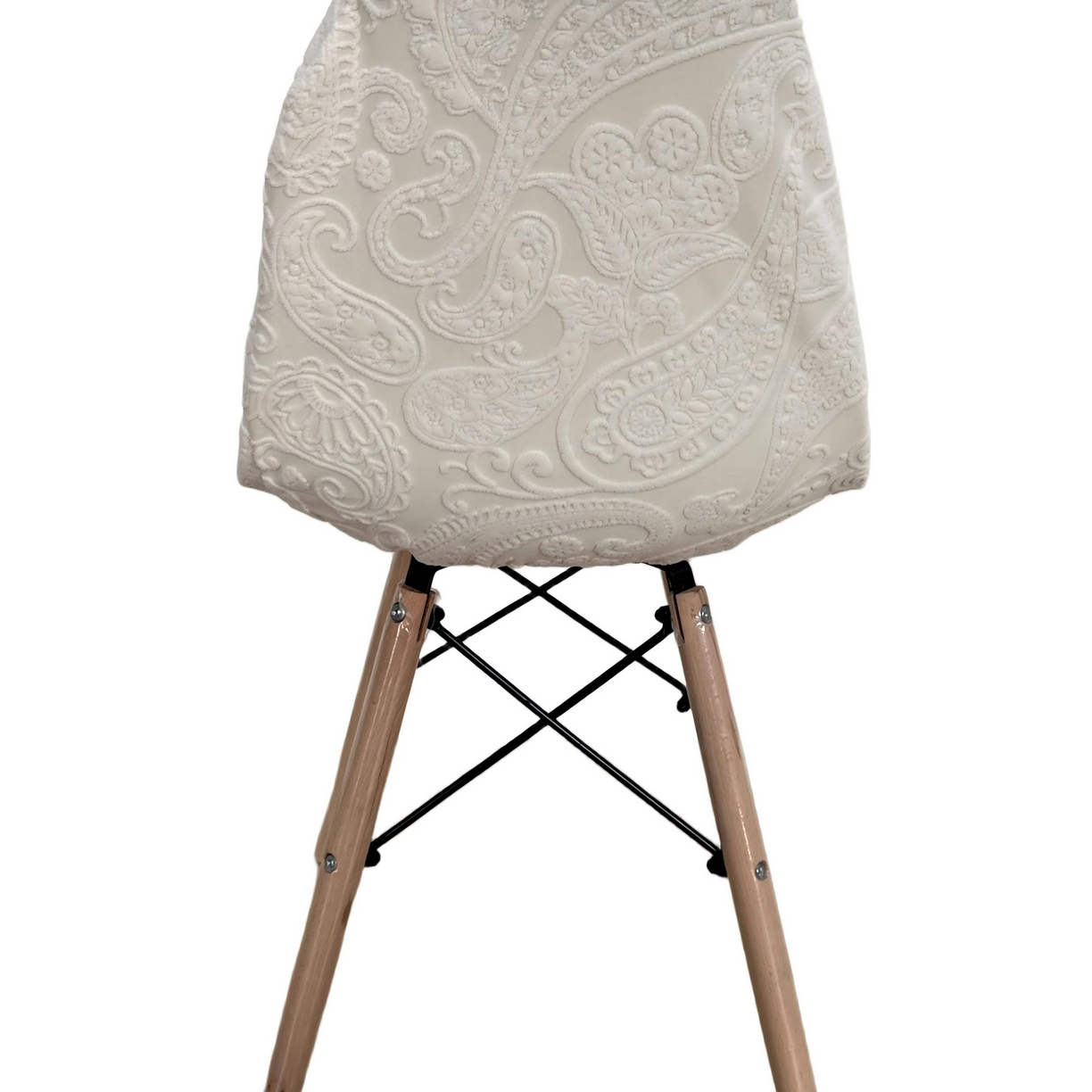 91家纺网 家纺一手货源 找家纺 逐日沙发套 2026新款外贸新款小弧形-贝壳椅套 古罗米白