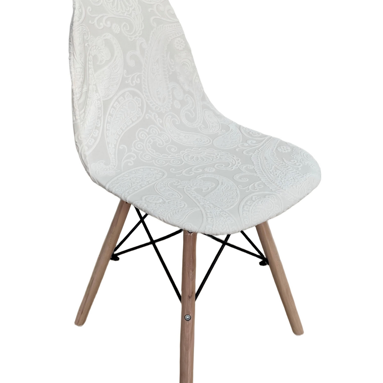 91家纺网 家纺一手货源 找家纺 逐日沙发套 2026新款外贸新款小弧形-贝壳椅套 古罗米白