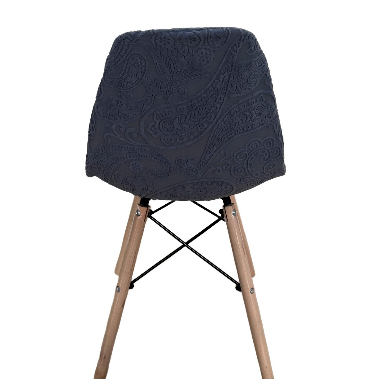 91家纺网 家纺一手货源 找家纺 逐日沙发套 2026新款外贸新款小弧形-贝壳椅套 古罗深灰