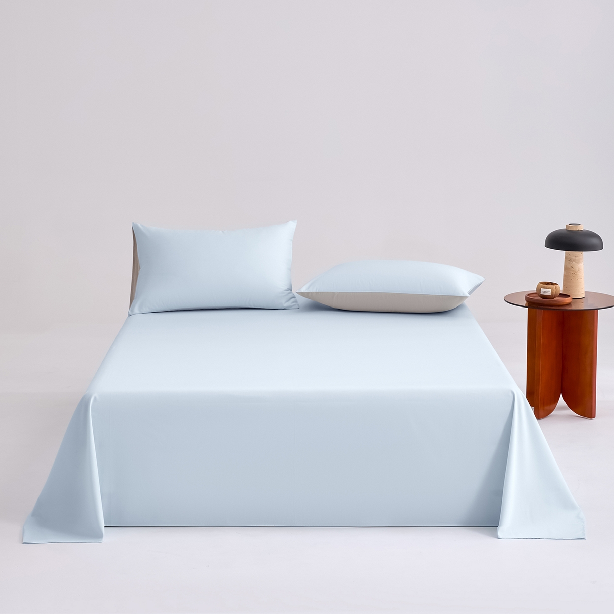 91家纺网 家纺一手货源 找家纺 （总）合欢（原天一阁） 2026新款50s双股长绒棉全棉纯棉床单三件套