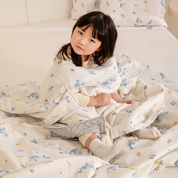 91家纺网 家纺一手货源 找家纺 （总）十九色 2026春夏新款全棉华夫格纱布凉感防踢被拥抱被夏被夏凉被空调被