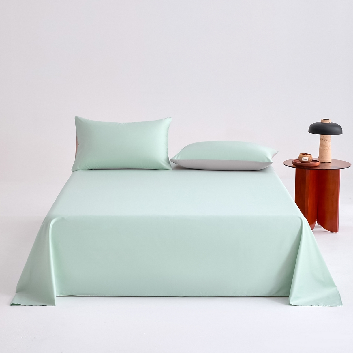 （总）合欢（原天一阁） 2026新款50s双股长绒棉全棉纯棉床单三件套