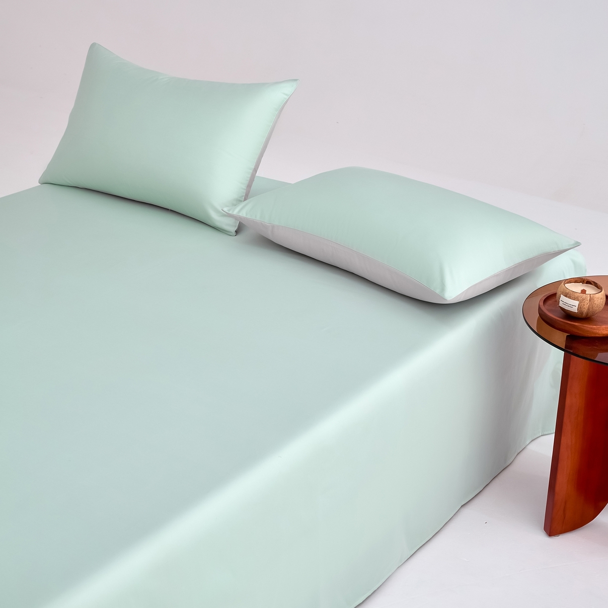 91家纺网 家纺一手货源 找家纺 （总）合欢（原天一阁） 2026新款50s双股长绒棉全棉纯棉床单三件套